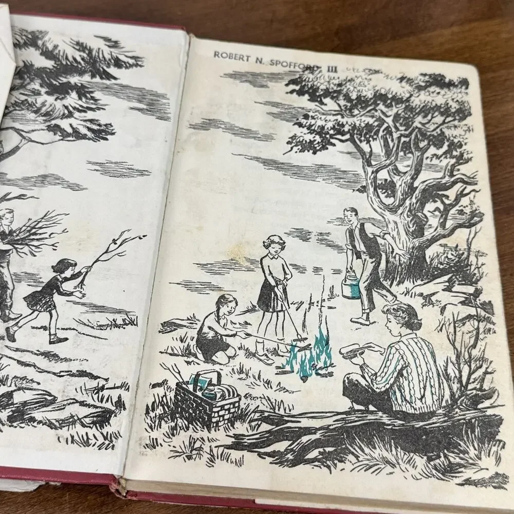 The Happy Hollisters at Mystery Mountain Jerry West 1954 Hardcover w/ Dust
